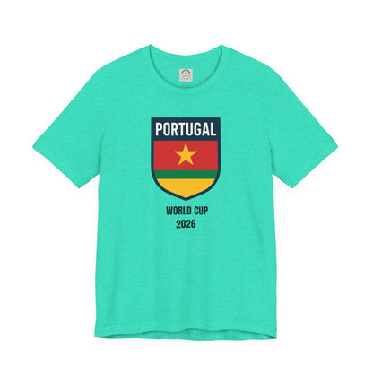 Portugal World Cup 2026 Unisex Cotton Crew Tee by Printify