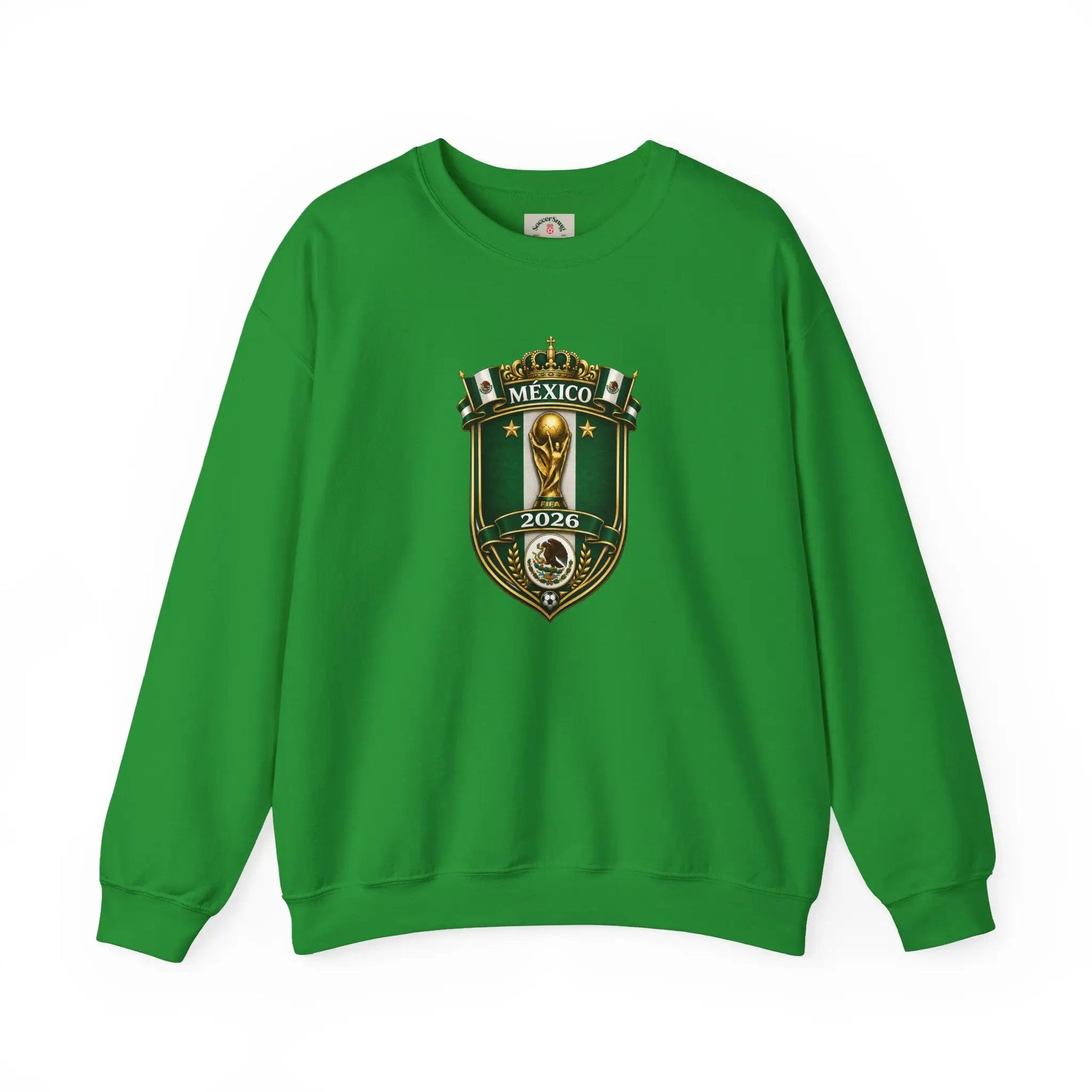 Mexico World Cup 2026 Crewneck Sweatshirt by Printify