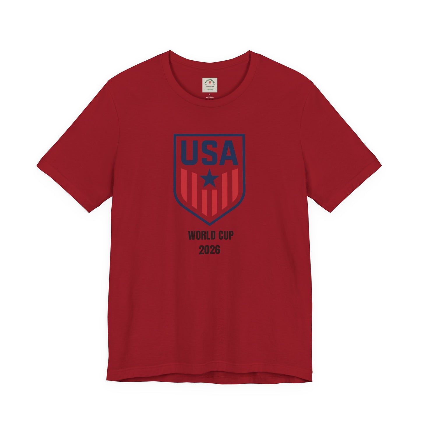 USA World Cup 2026 Unisex Cotton Crew Tee