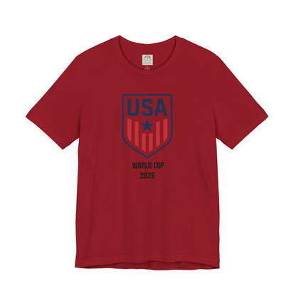 USA World Cup 2026 Unisex Cotton Crew Tee