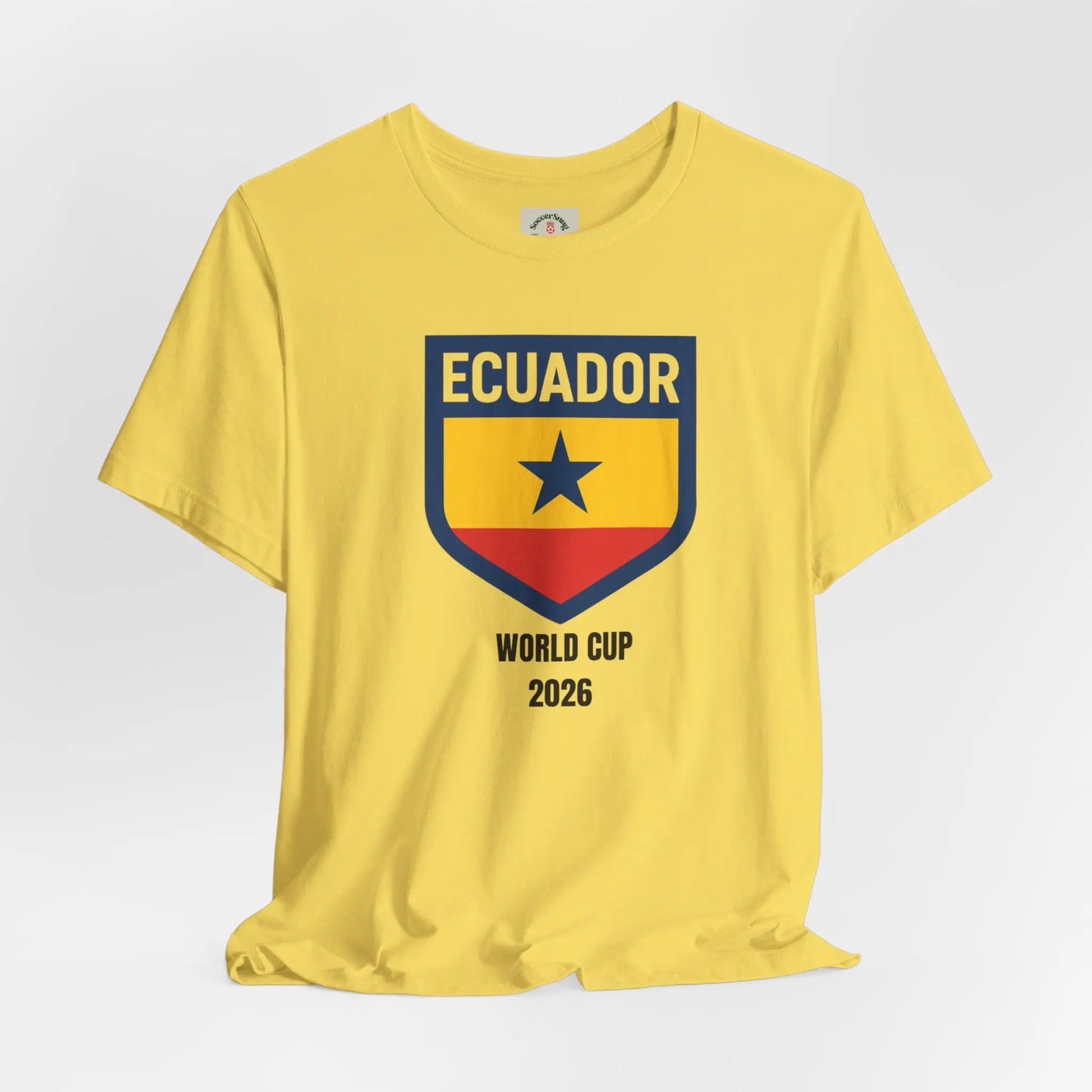 Ecuador World Cup 2026 Unisex Cotton Crew Tee by Printify