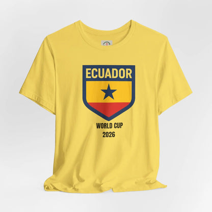 Ecuador World Cup 2026 Unisex Cotton Crew Tee by Printify