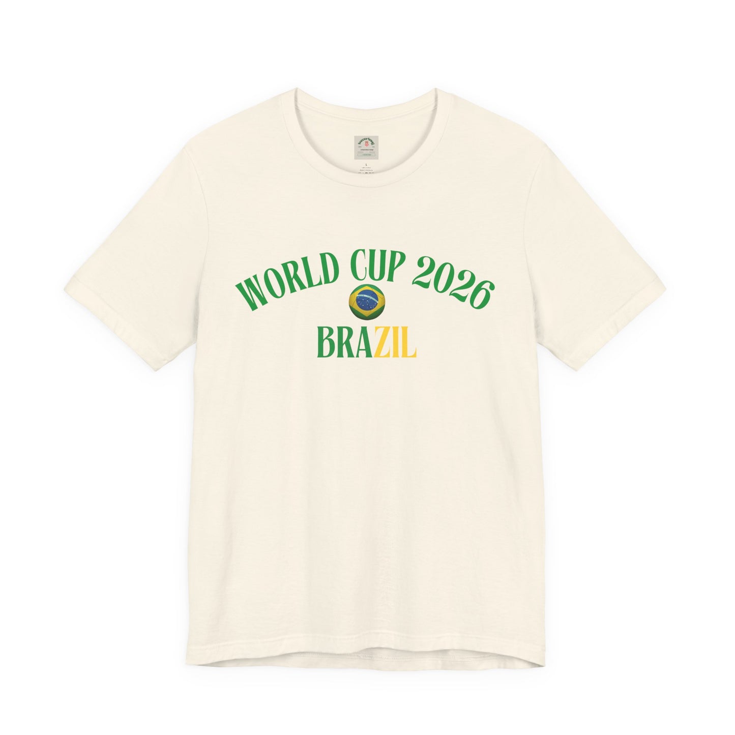 World Cup 2026 Brazil Tee – Brazil Soccer Fan T-Shirt