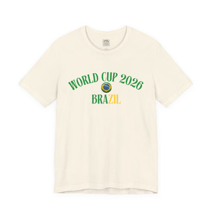 World Cup 2026 Brazil Tee – Brazil Soccer Fan T-Shirt
