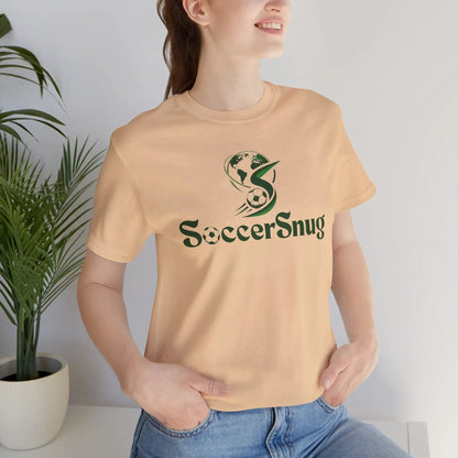 SoccerSnug Unisex Soccer Short Sleeve Tee by Printify