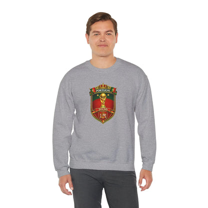 Portugal World Cup 2022 Crest Sweatshirt by Printify