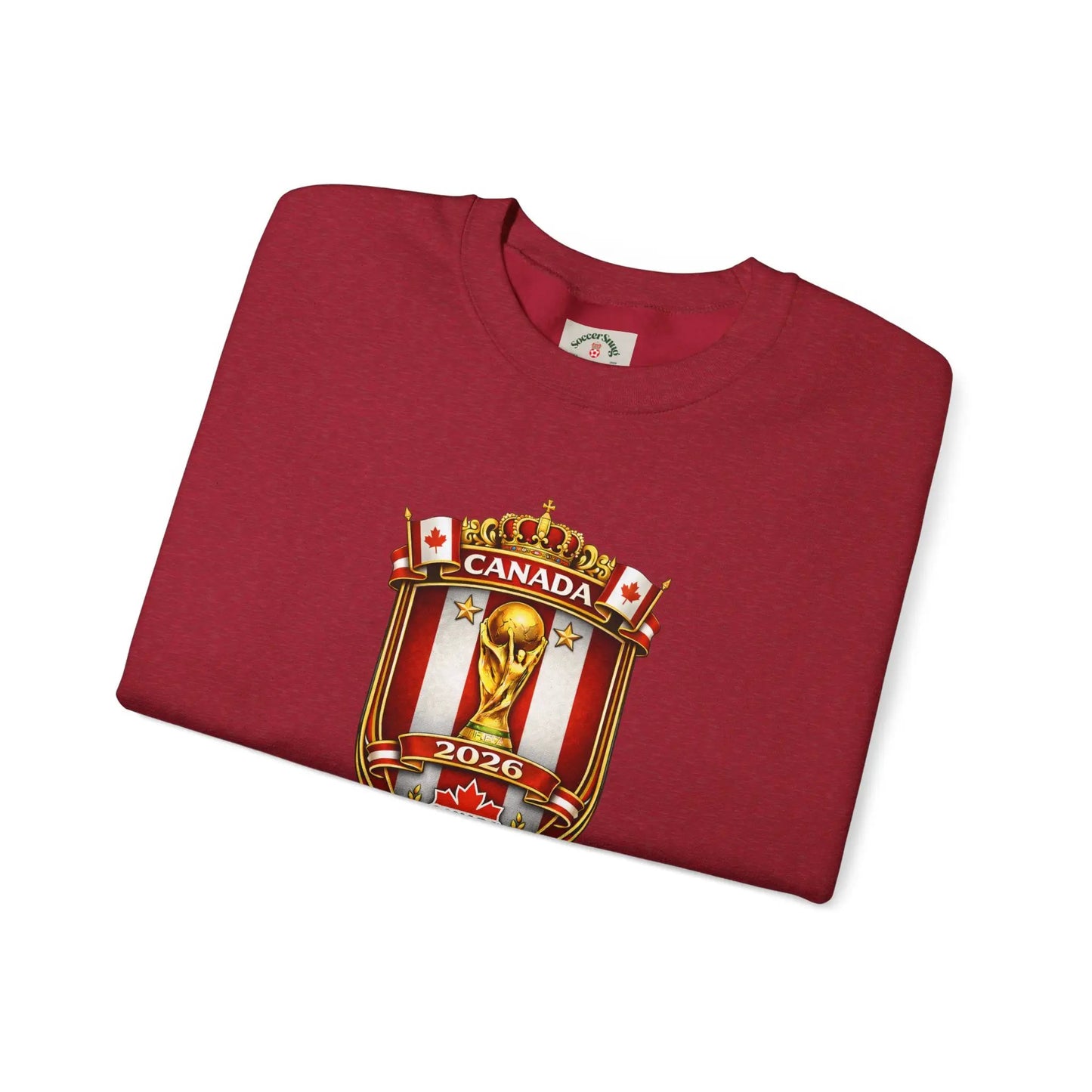 Canada World Cup 2026 Crewneck Sweatshirt by Printify