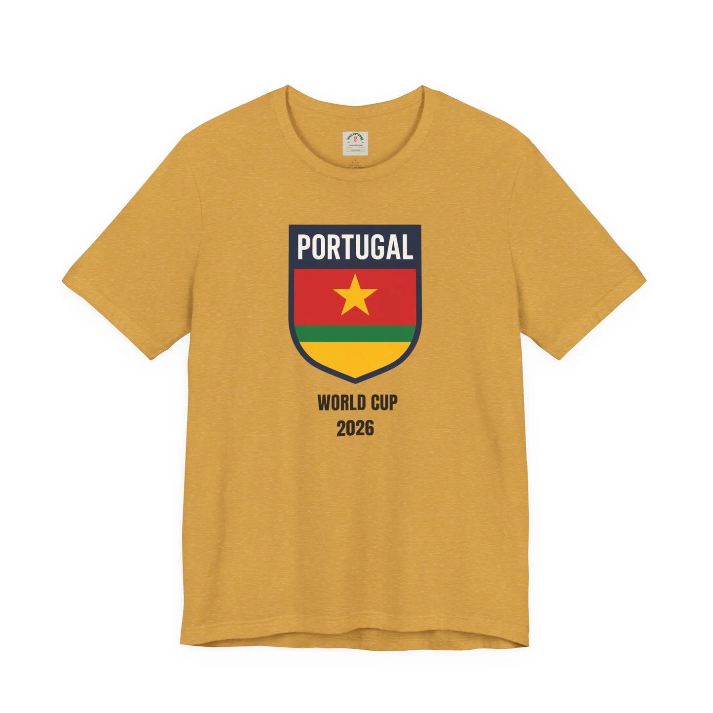 Portugal World Cup 2026 Unisex Cotton Crew Tee by Printify