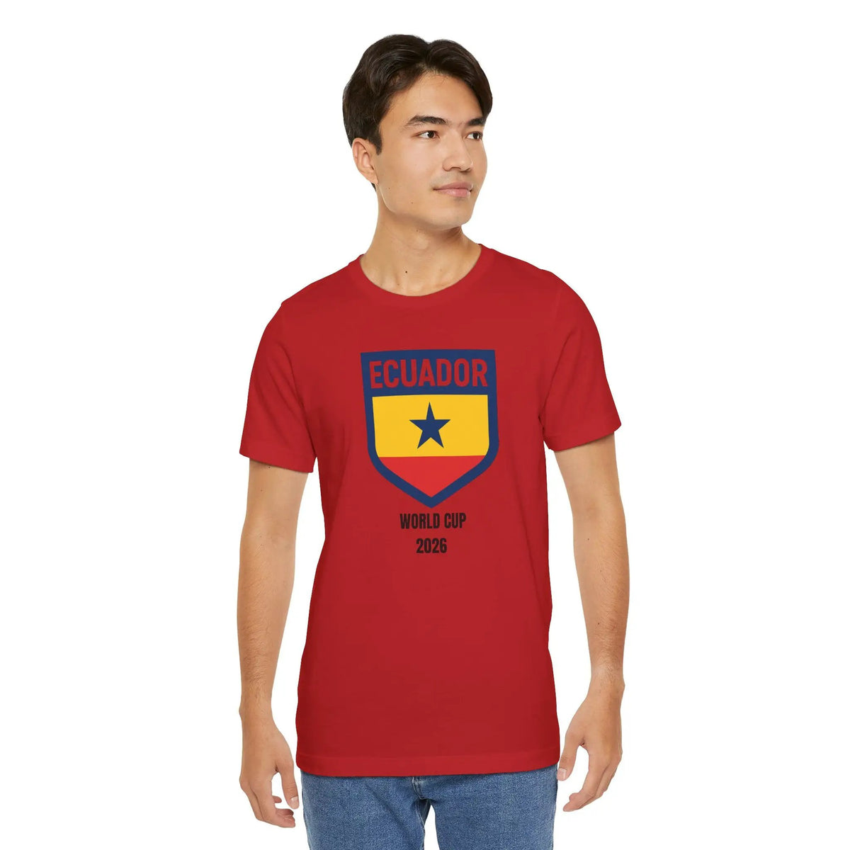 Ecuador World Cup 2026 Unisex Cotton Crew Tee by Printify