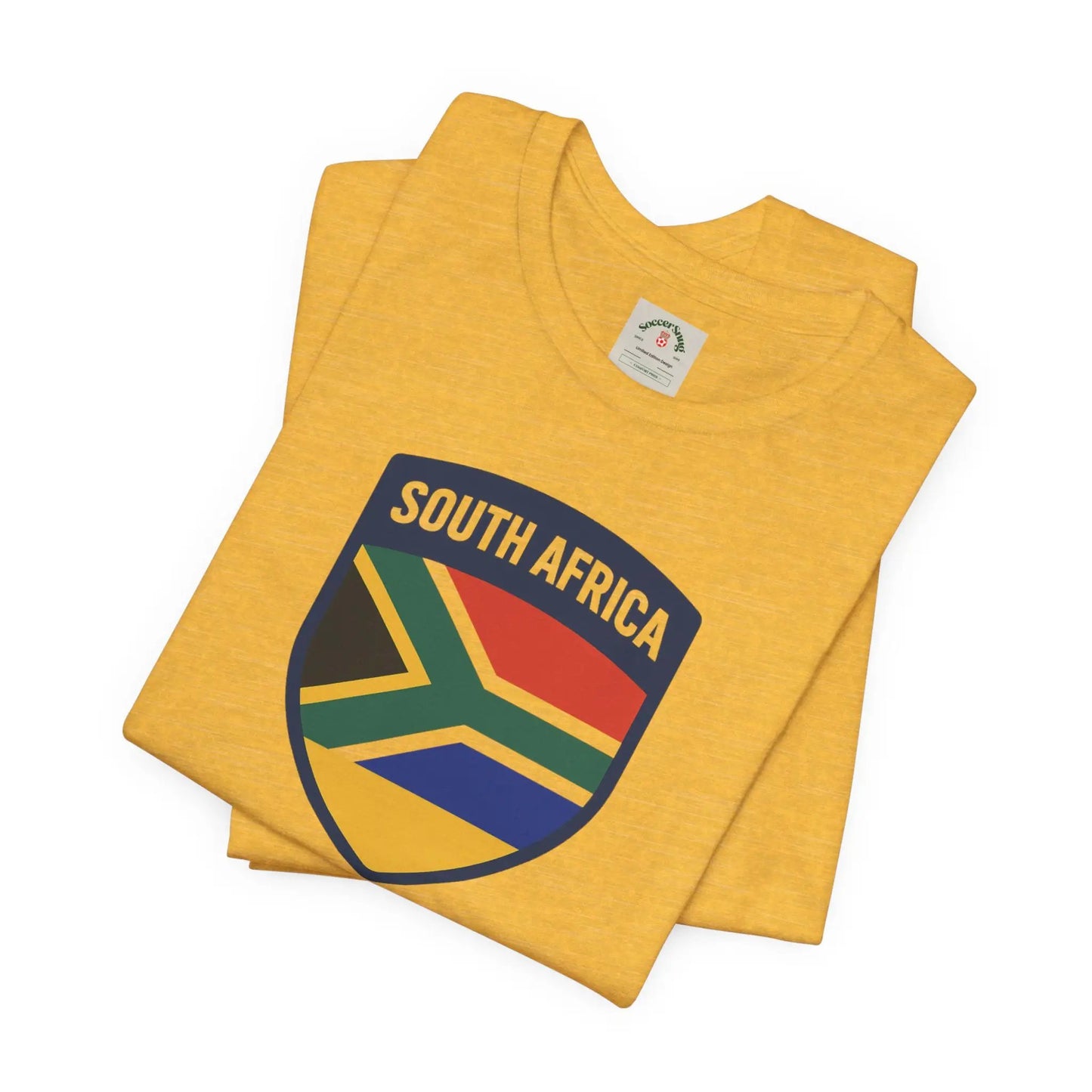 South Africa World Cup 2026 Unisex Cotton Crew Tee by Printify