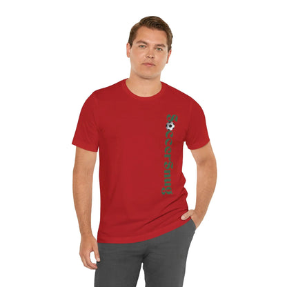SoccerSnug Unisex Soccer Jersey Short Sleeve Tee by Printify