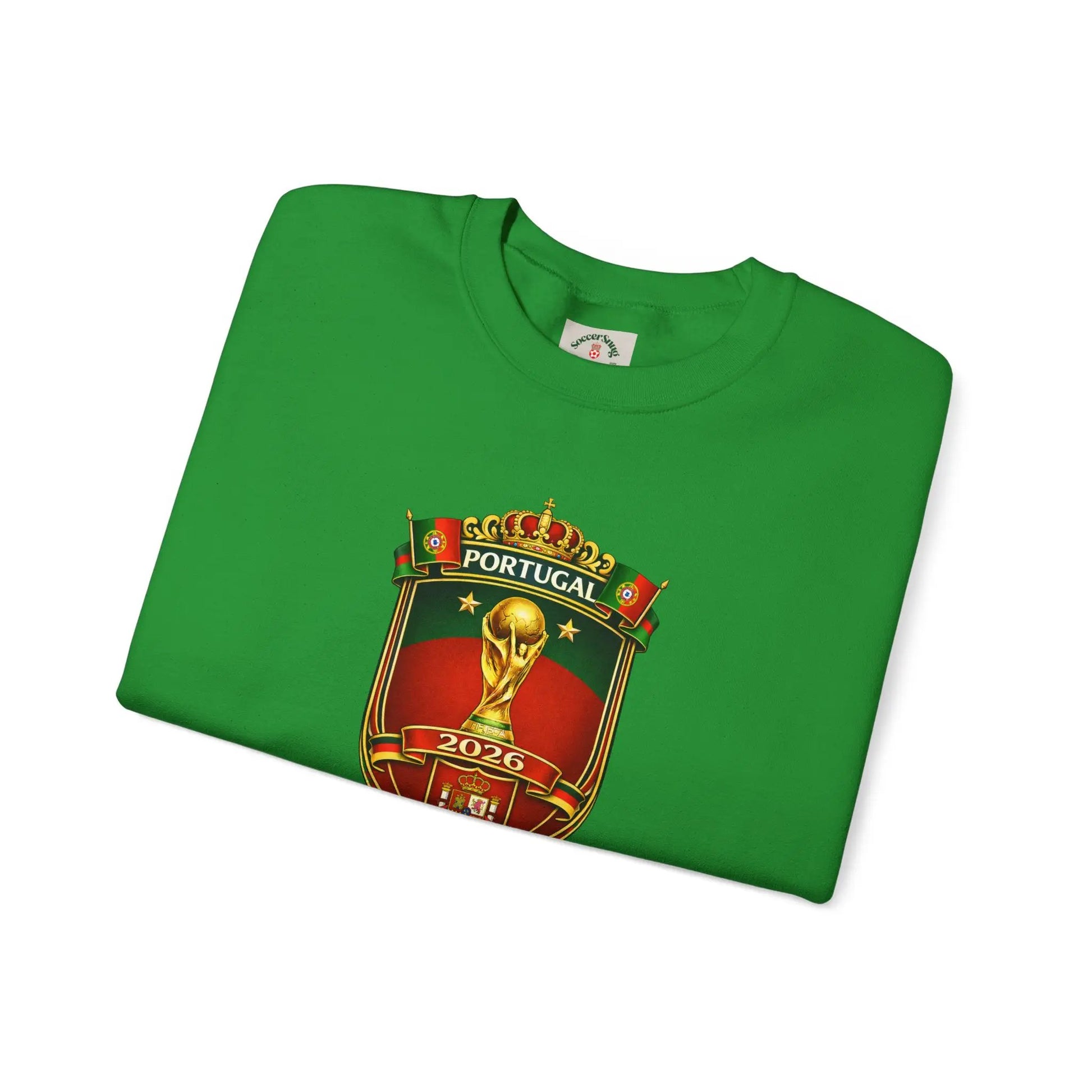 Portugal World Cup 2022 Crest Sweatshirt by Printify