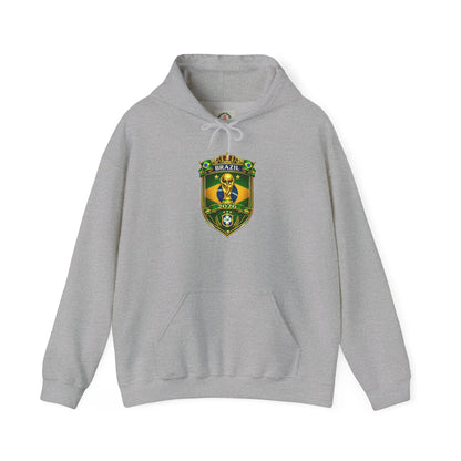 Brazil World Cup 2026 Hooded Sweatshirt by Printify