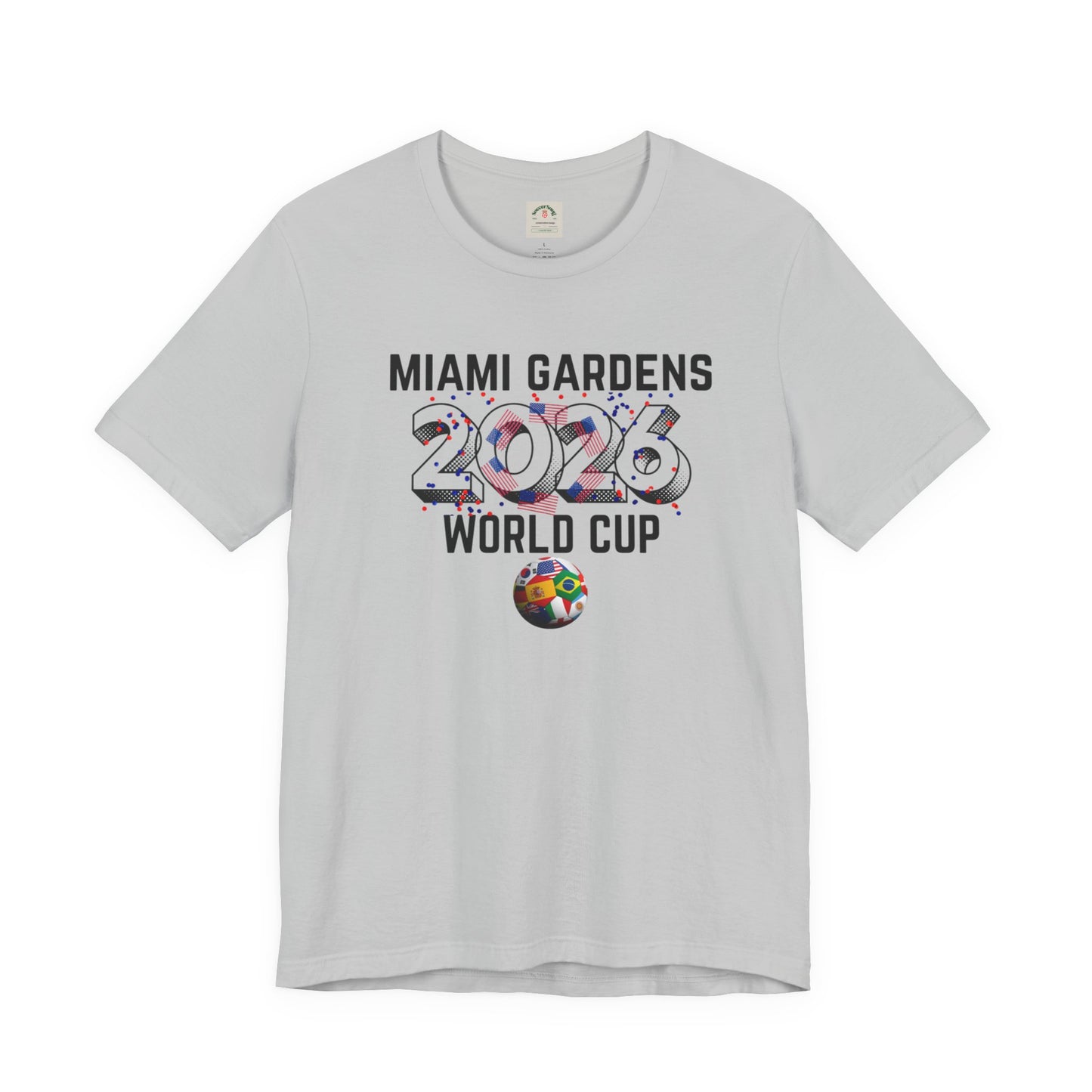 Miami Gardens World Cup Unisex Cotton Crew Tee