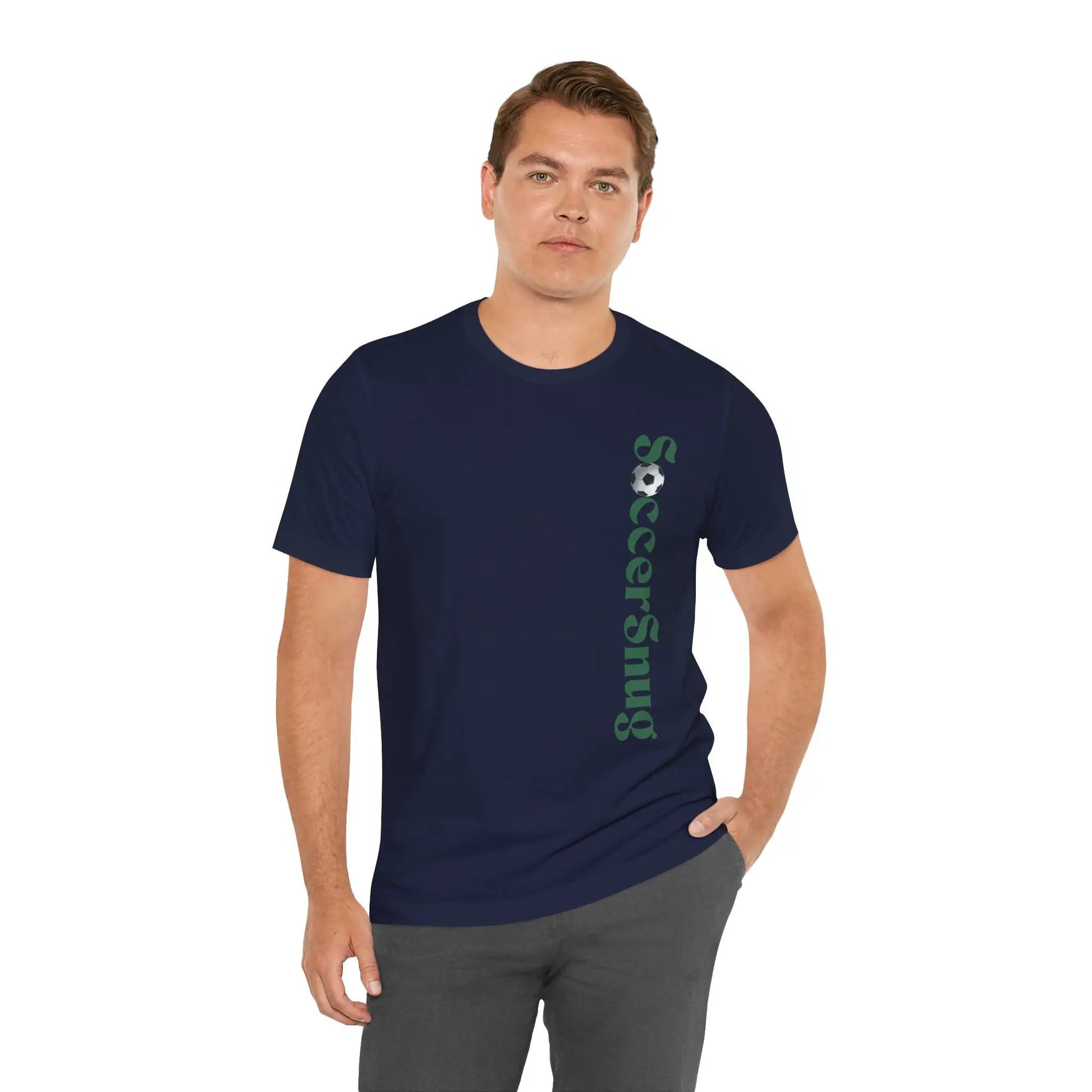 SoccerSnug Unisex Soccer Jersey Short Sleeve Tee by Printify