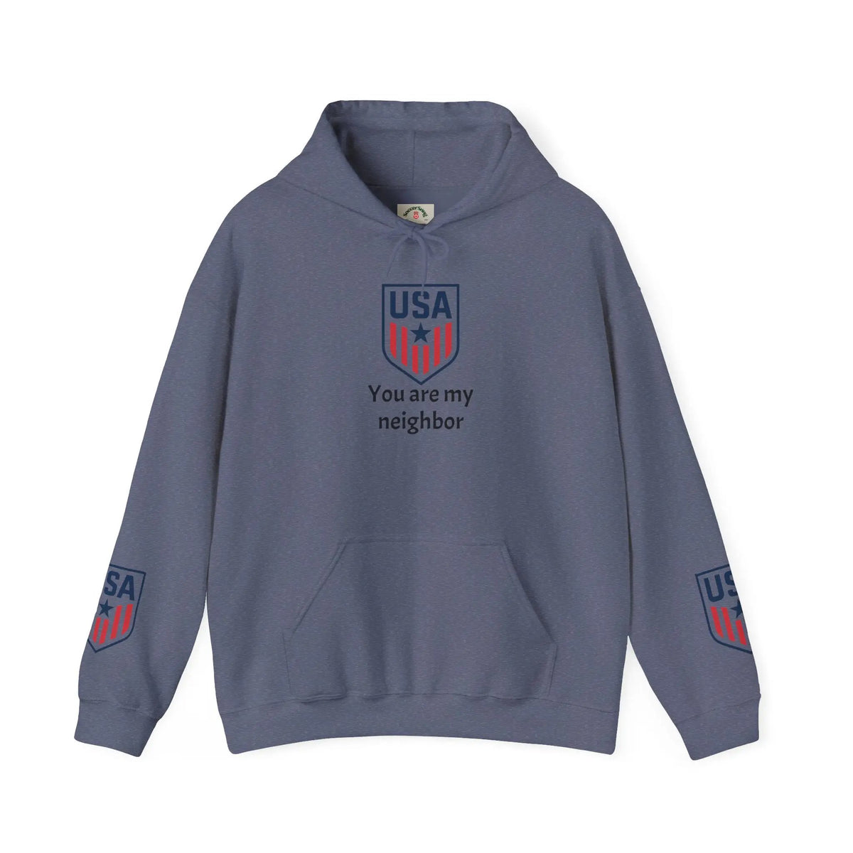 Customizable - SoccerSnug Heavy Blend Hoodie Unisex With Front Pocket Drawcord by Printify