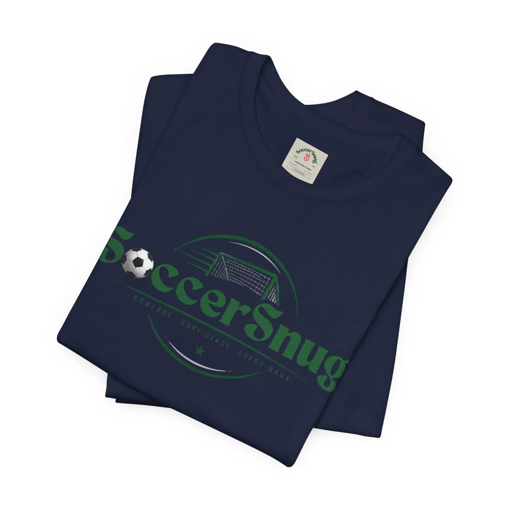 SoccerSnug Unisex Soccer Jersey Short Sleeve Tee by Printify