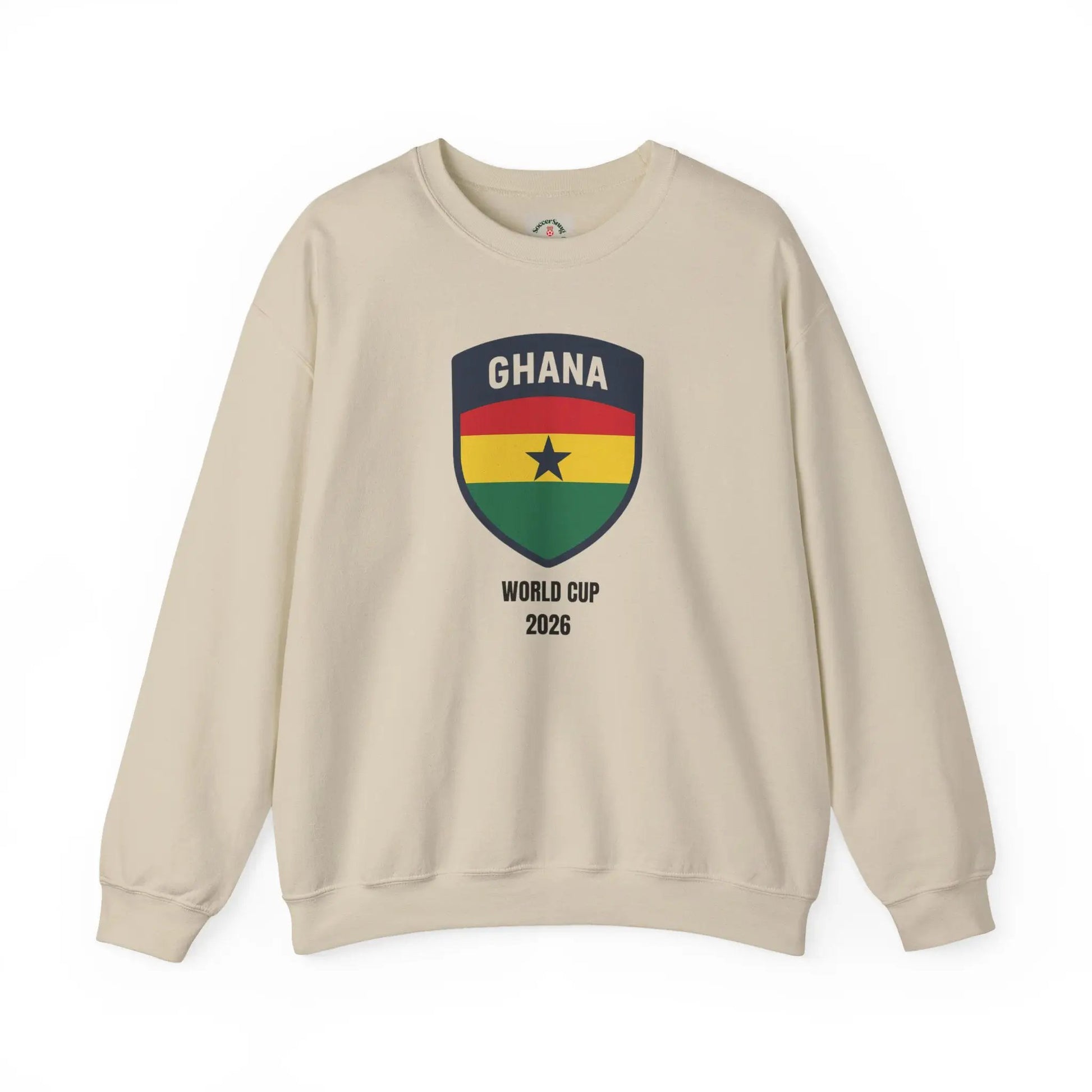 Ghana World Cup 2026 Unisex Heavy Blend™ Crewneck Sweatshirt by Printify