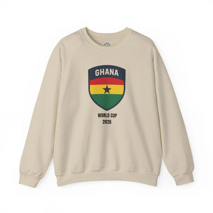 Ghana World Cup 2026 Unisex Heavy Blend™ Crewneck Sweatshirt by Printify