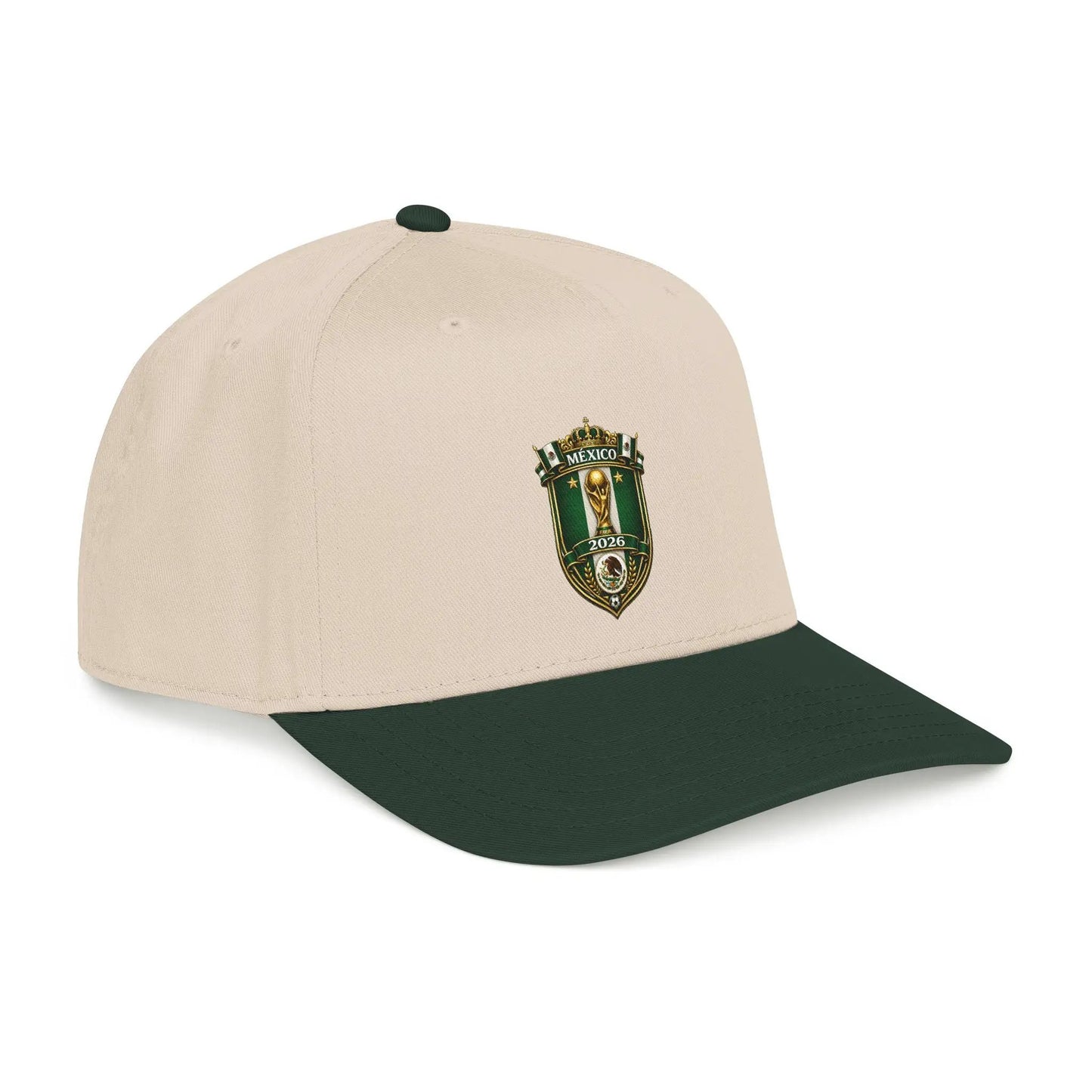 Mexico World Cup 2026 Mid Profile Adjustable Structured Baseball Cap by Printify