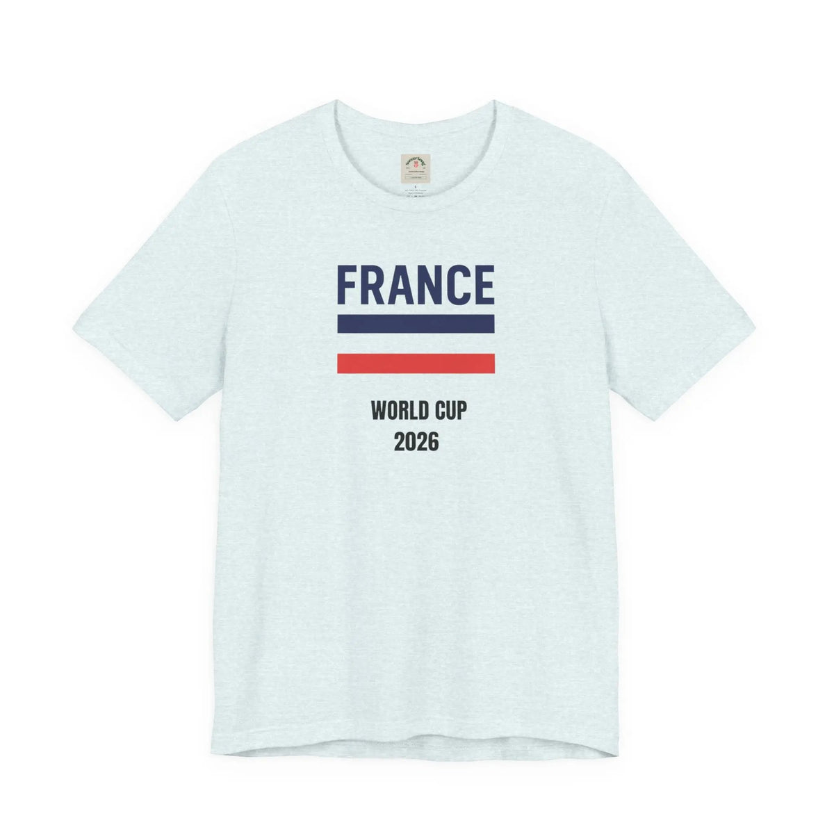 France World Cup 2026 Unisex Cotton Crew Tee by Printify
