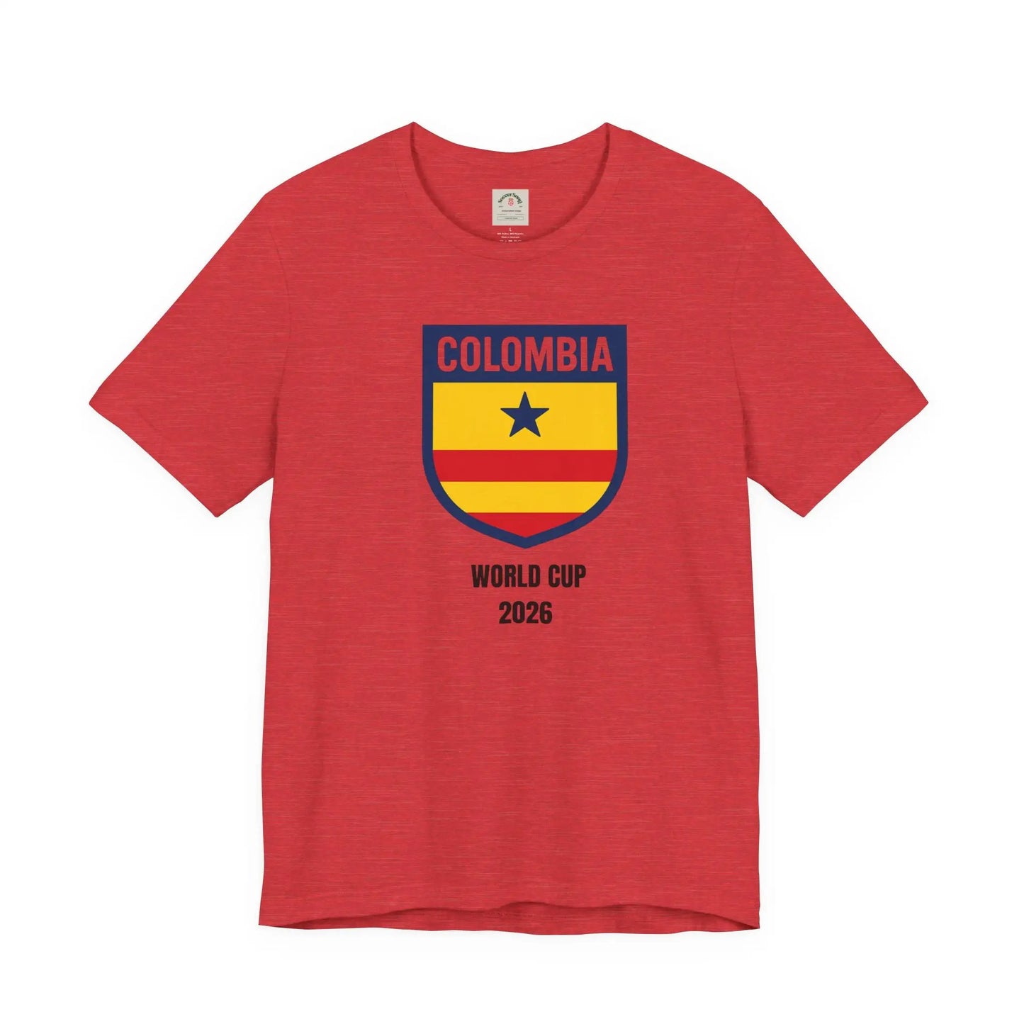 Columbia World Cup 2026 Unisex Cotton Crew Tee by Printify