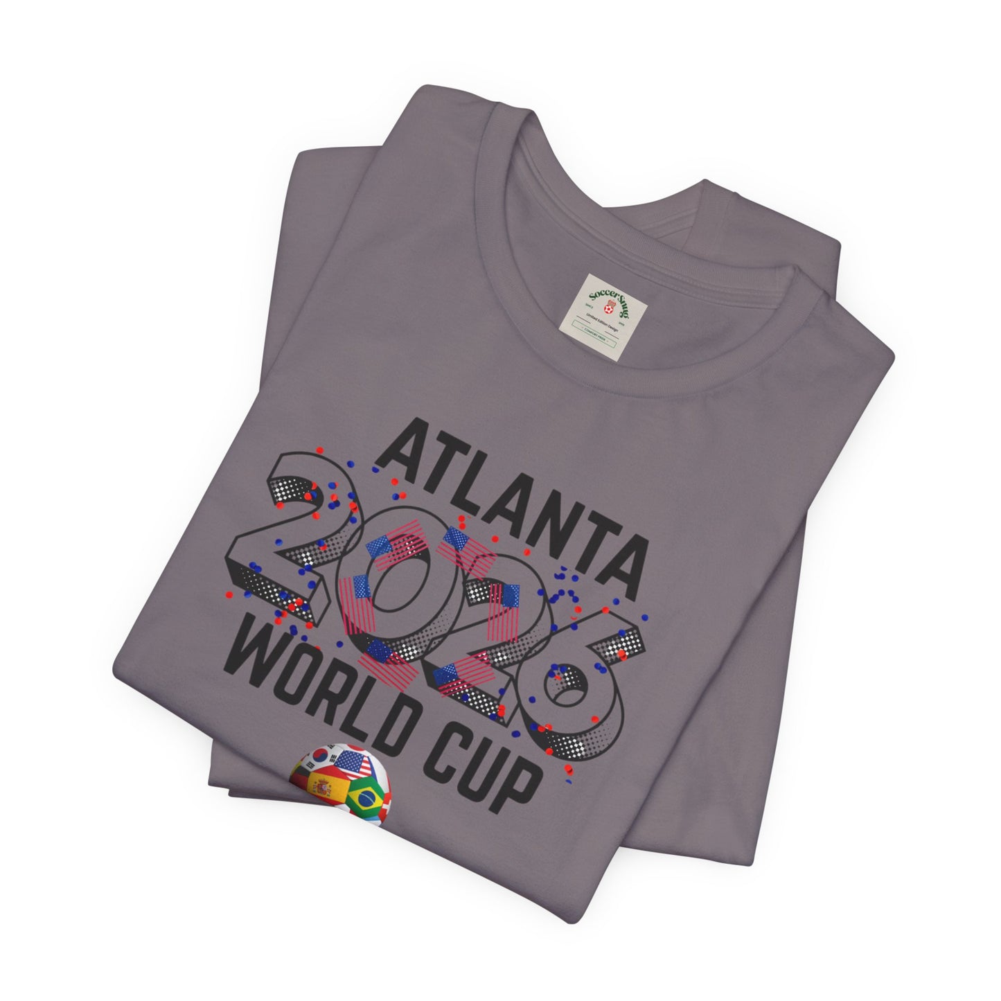 Atlanta 2026 World Cup T-Shirt — Soccer Fan Tee