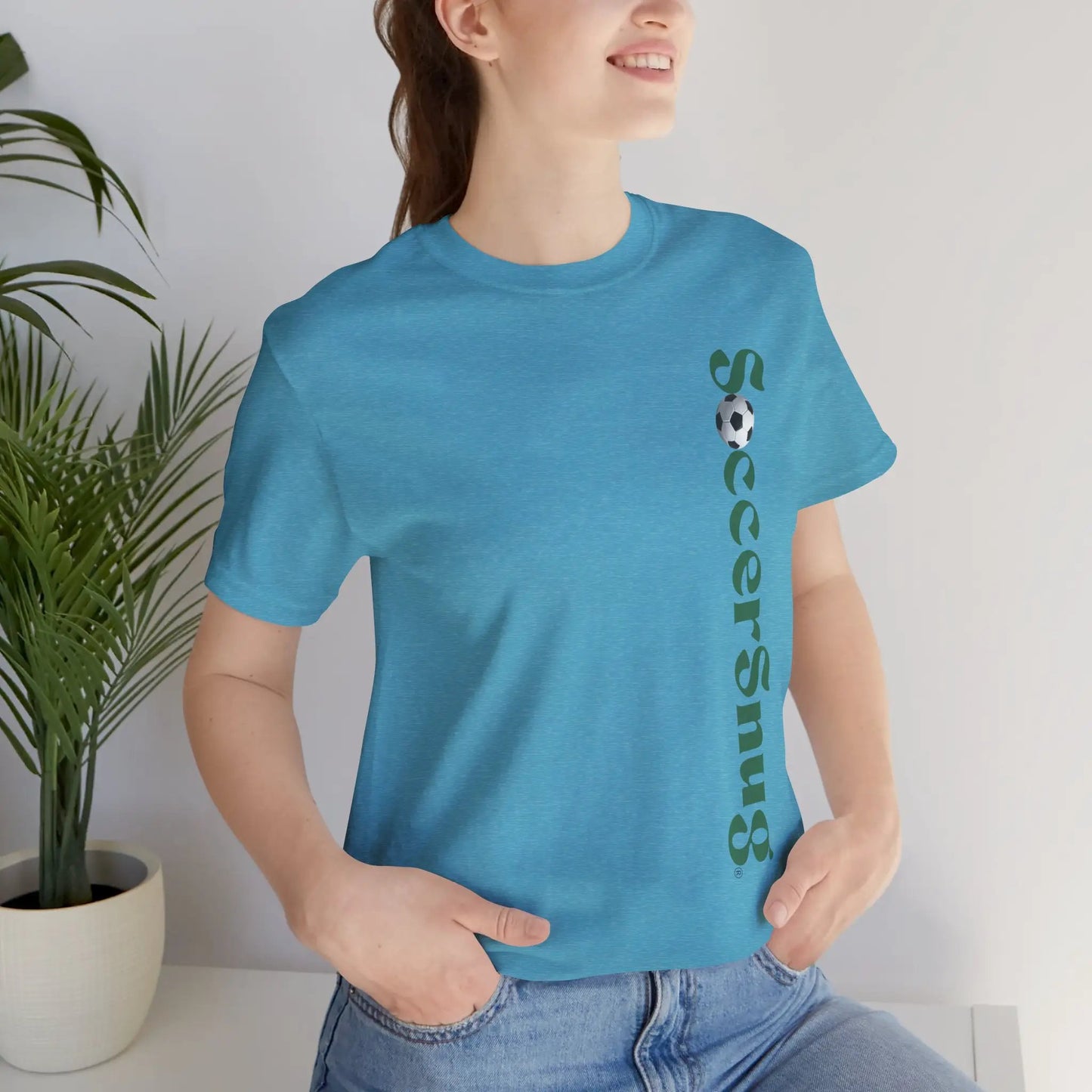 SoccerSnug Unisex Soccer Jersey Short Sleeve Tee by Printify