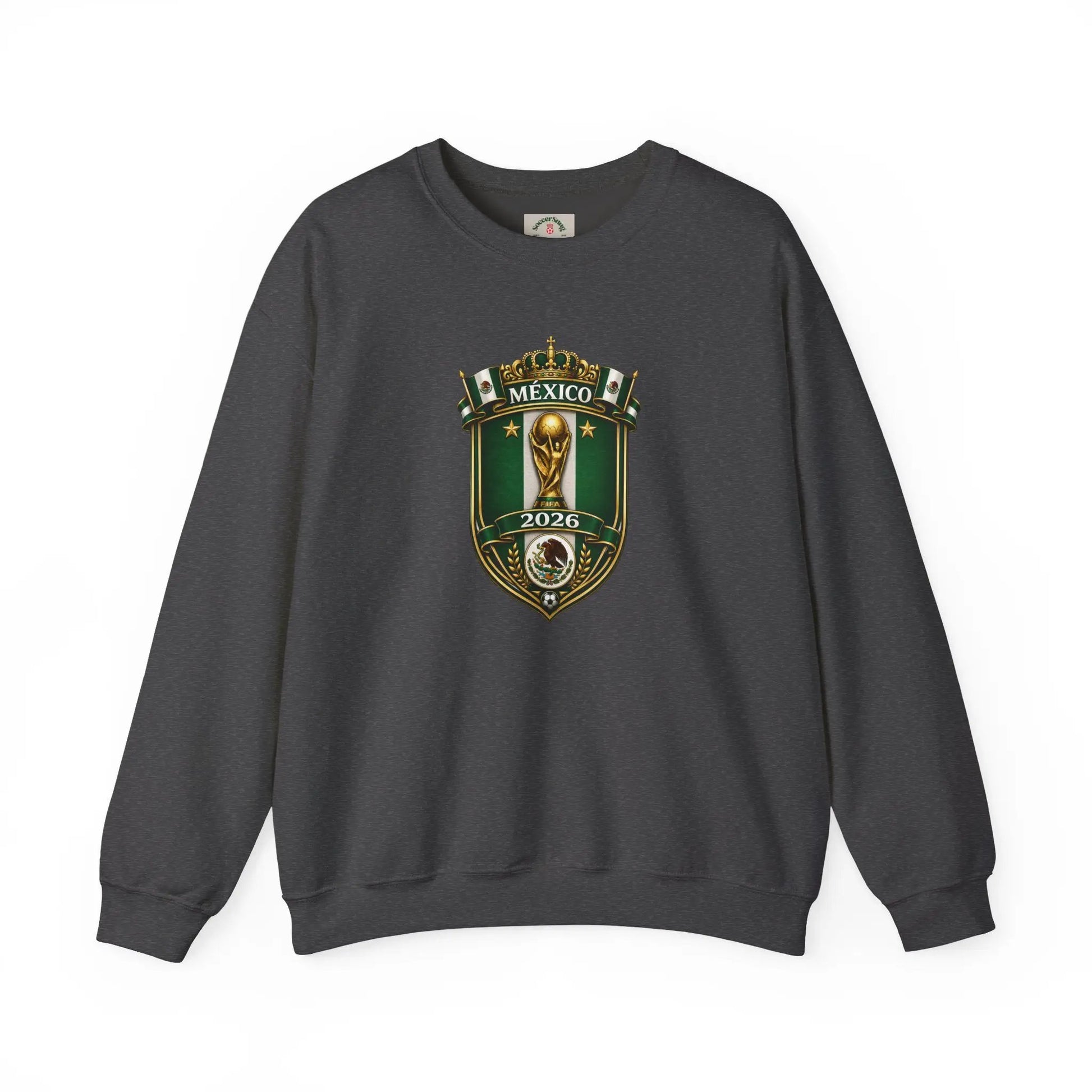 Mexico World Cup 2026 Crewneck Sweatshirt by Printify