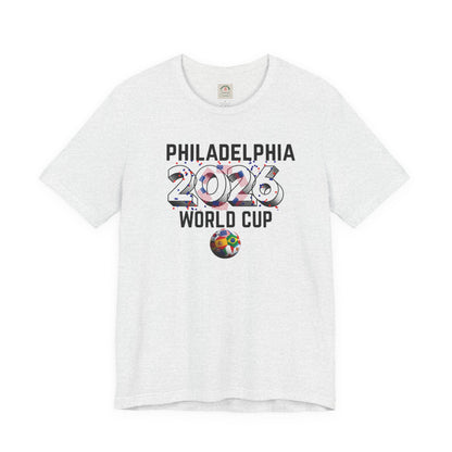 Philadelphia World Cup 2026 Unisex Streetwear Cotton Crew Tee