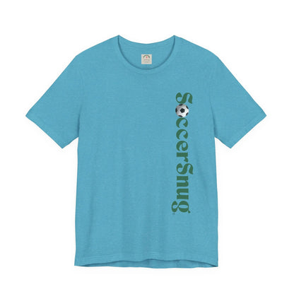 SoccerSnug Unisex Soccer Jersey Short Sleeve Tee by Printify