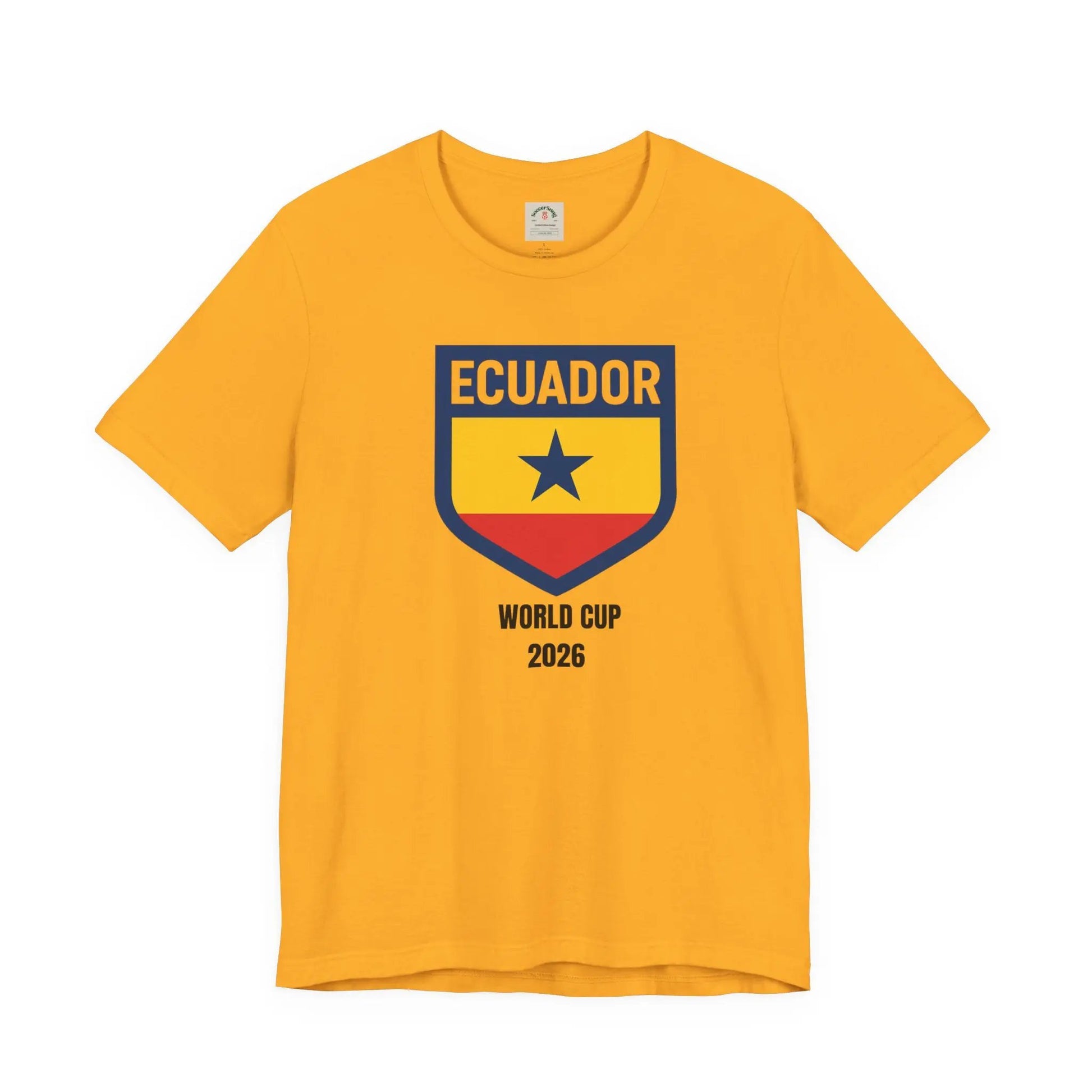Ecuador World Cup 2026 Unisex Cotton Crew Tee by Printify