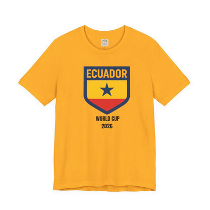Ecuador World Cup 2026 Unisex Cotton Crew Tee by Printify