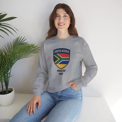 South Africa World Cup 2026 Unisex Heavy Blend™ Crewneck Sweatshirt by Printify