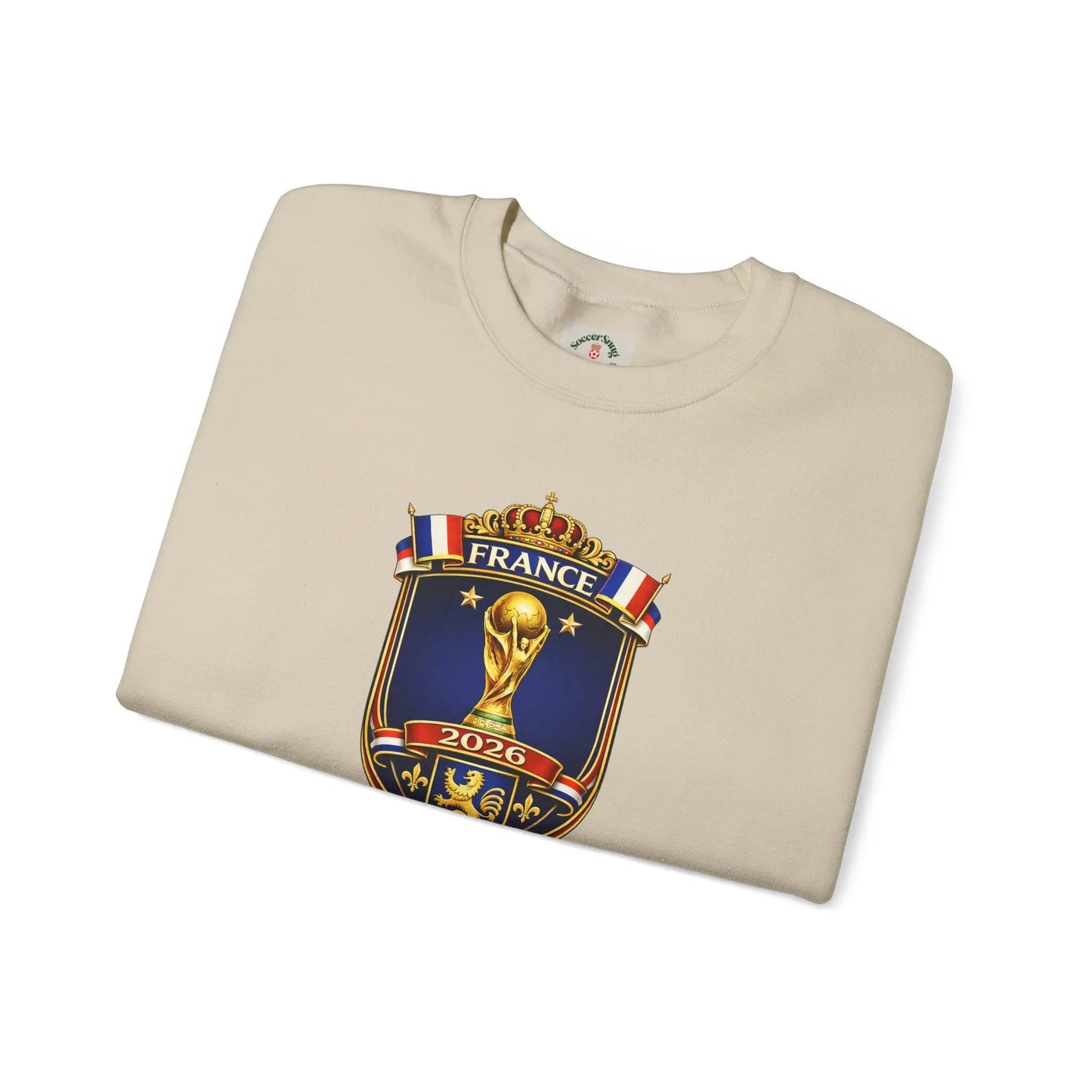 France World Cup Crewneck Sweatshirt by Printify