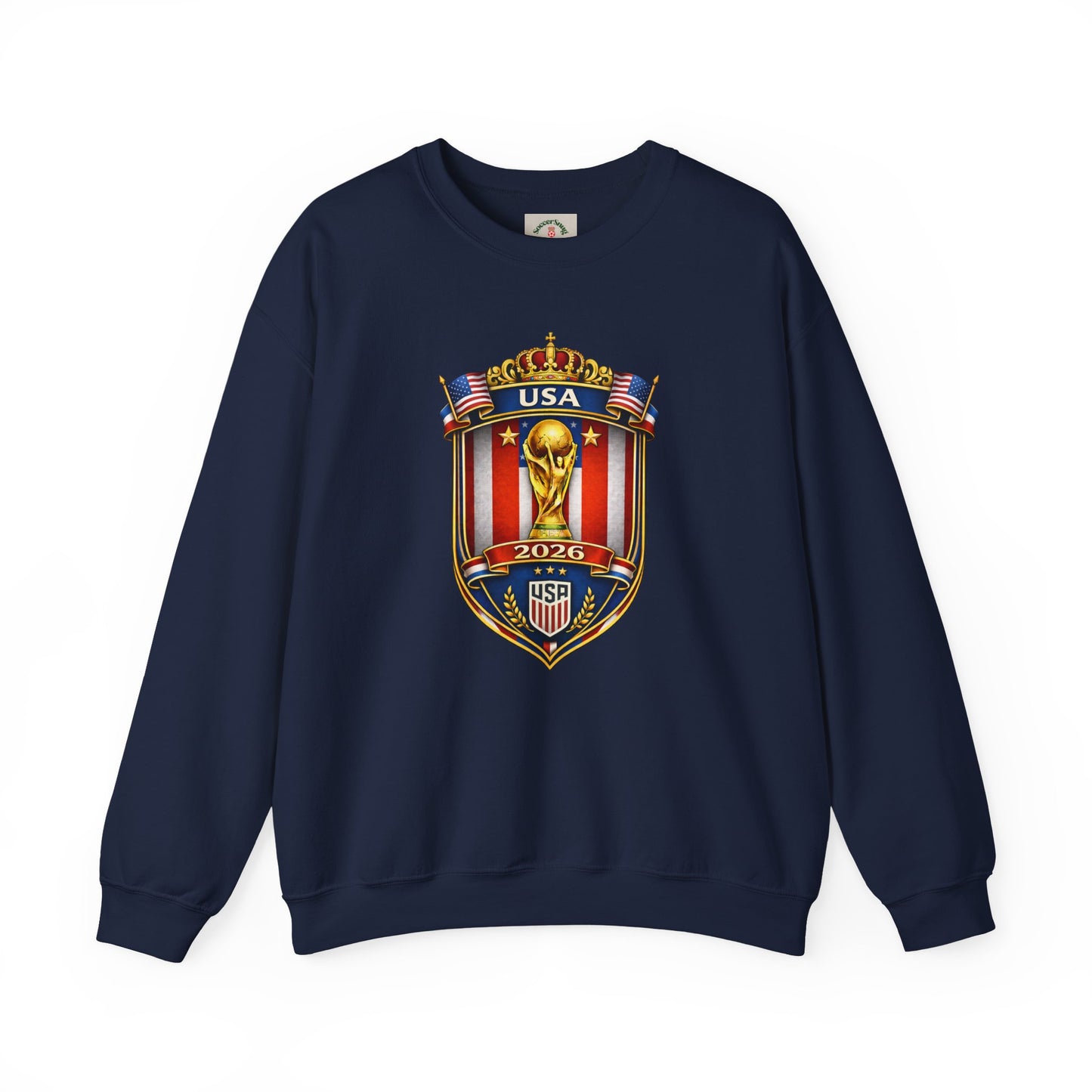 USA World Cup 2026 sweatshirt Crewneck Sweatshirt by Printify