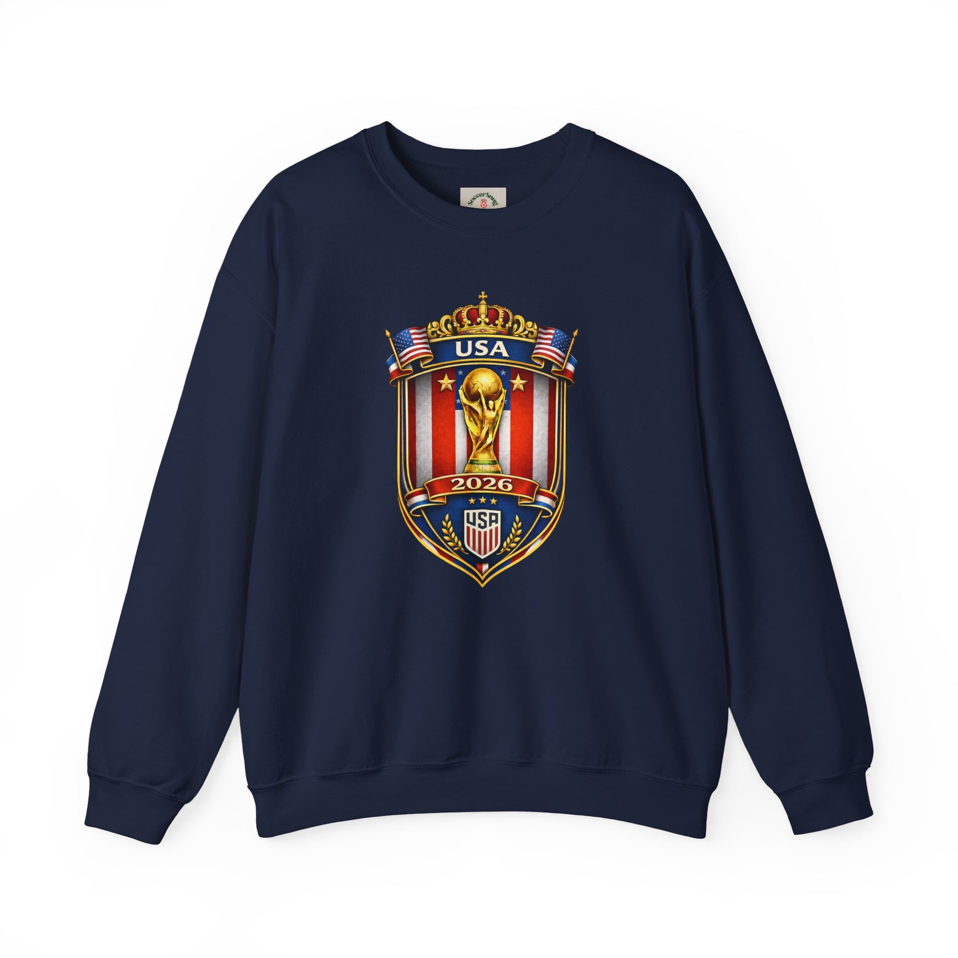 USA World Cup 2026 sweatshirt Crewneck Sweatshirt by Printify