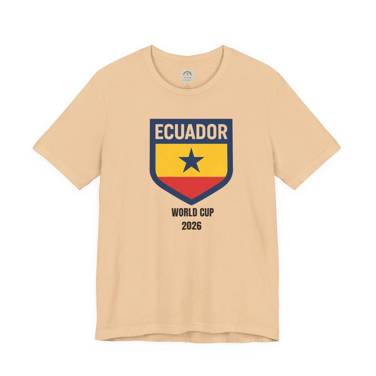 Ecuador World Cup 2026 Unisex Cotton Crew Tee by Printify