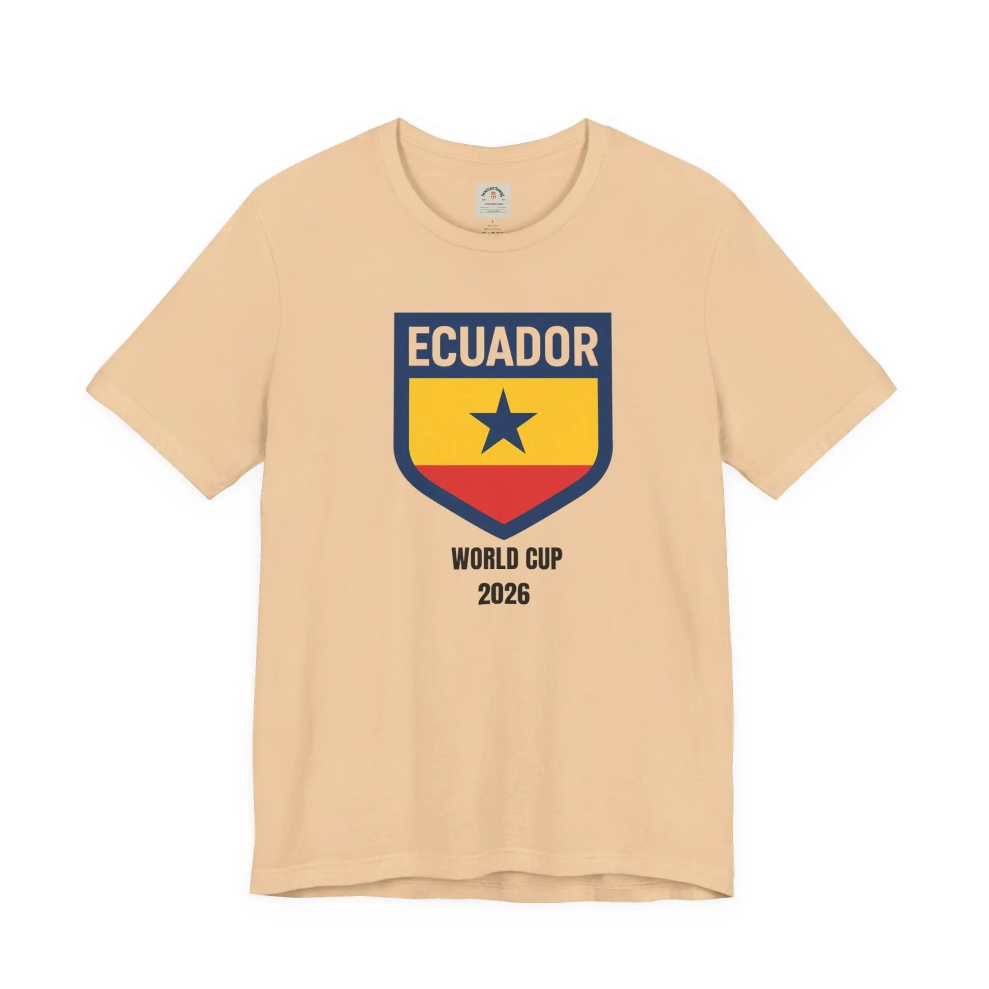 Ecuador World Cup 2026 Unisex Cotton Crew Tee by Printify