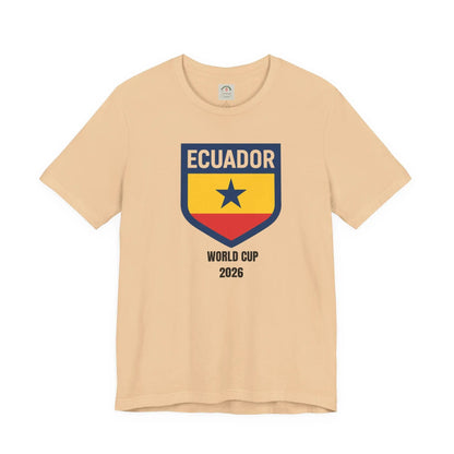 Ecuador World Cup 2026 Unisex Cotton Crew Tee by Printify