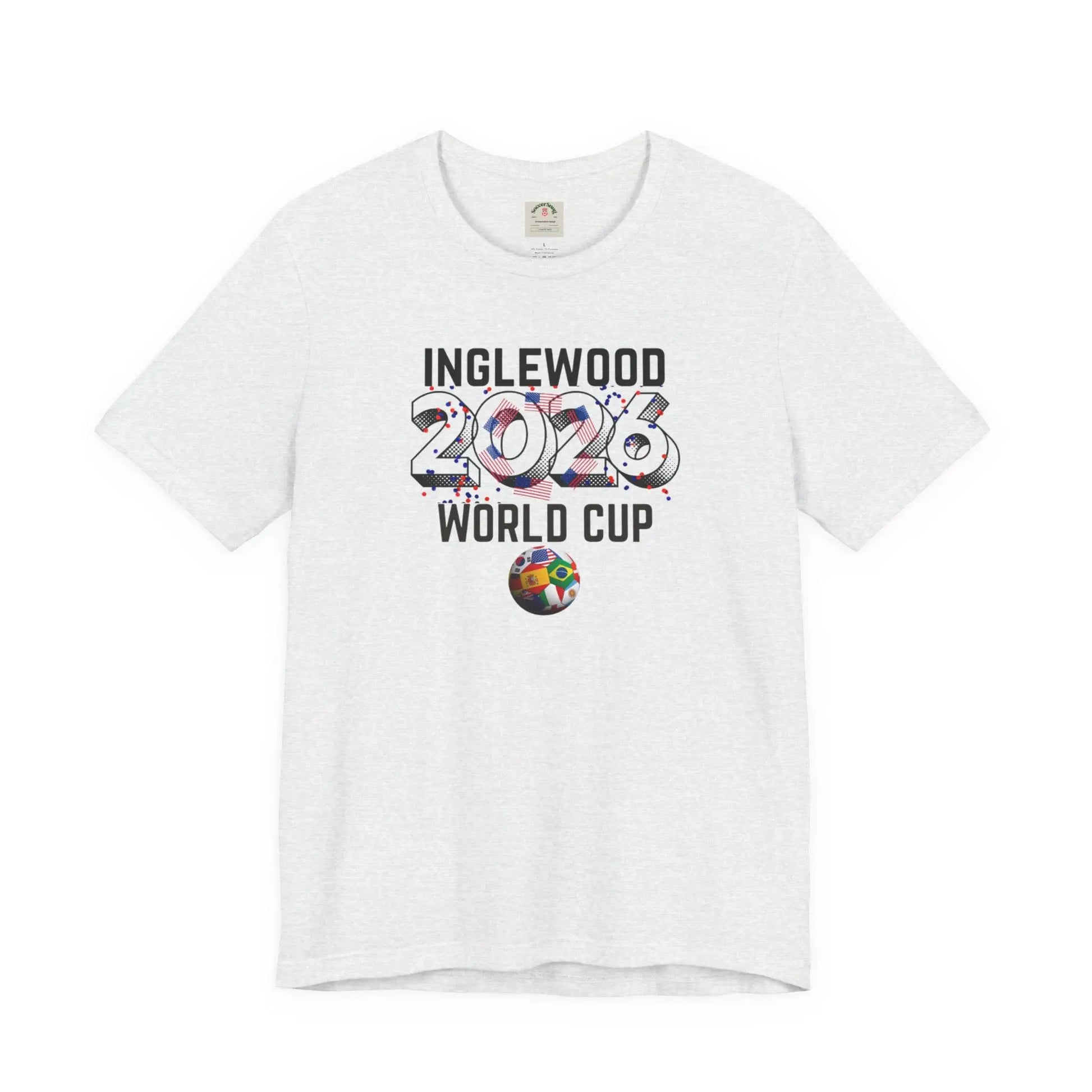 Inglewood World Cup 2026 Host Unisex Cotton Crew Tee by Printify