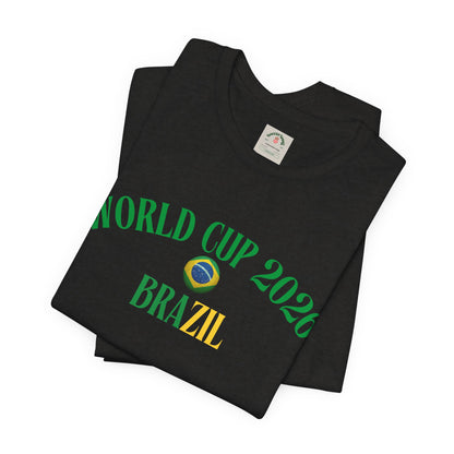 World Cup 2026 Brazil Tee – Brazil Soccer Fan T-Shirt