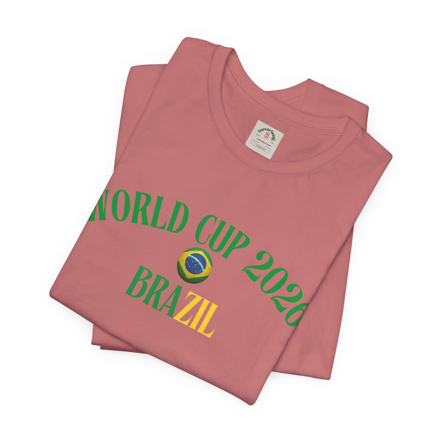 World Cup 2026 Brazil Tee – Brazil Soccer Fan T-Shirt