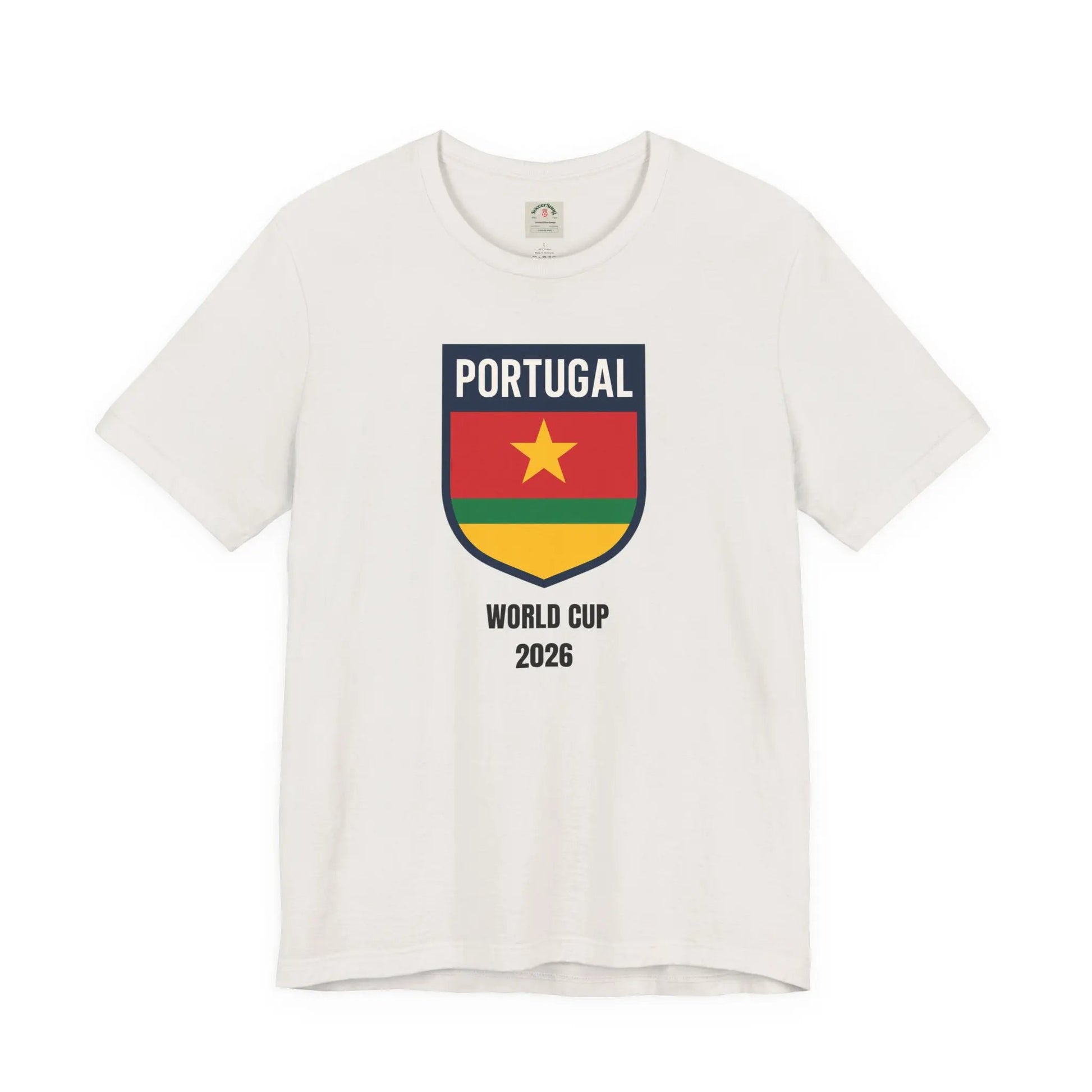 Portugal World Cup 2026 Unisex Cotton Crew Tee by Printify