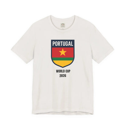 Portugal World Cup 2026 Unisex Cotton Crew Tee by Printify