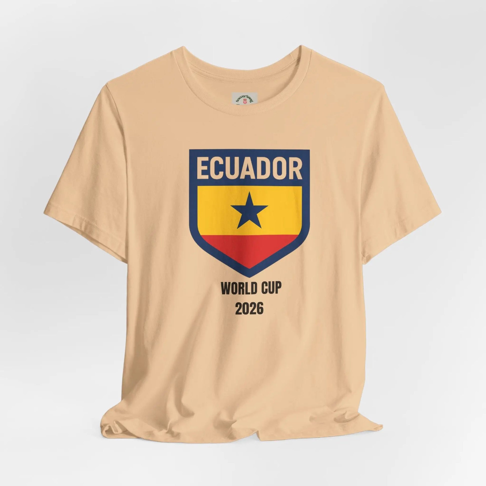 Ecuador World Cup 2026 Unisex Cotton Crew Tee by Printify