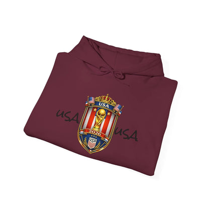 USA World Cup 2026 Hooded Sweatshirt by Printify