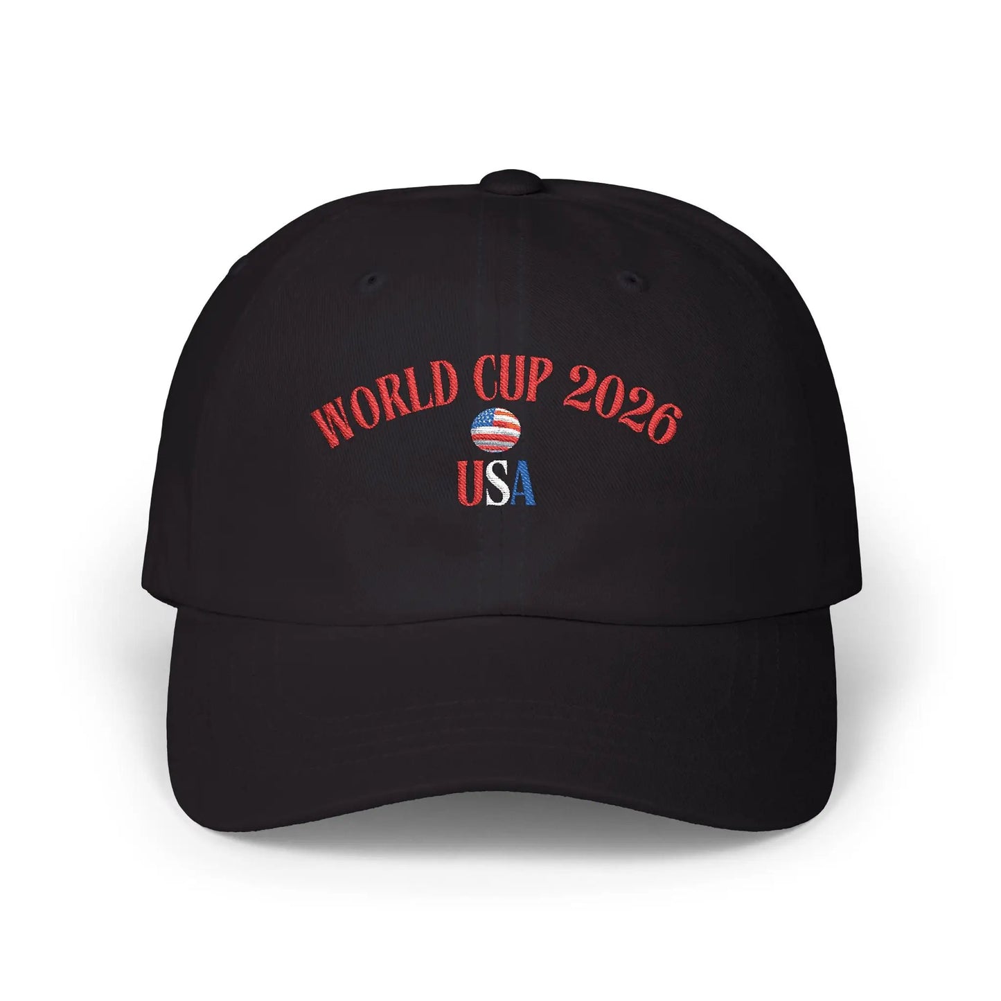 World Cup 2026 USA Dad Cap Patriotic Baseball Hat Vintage Style by Printify