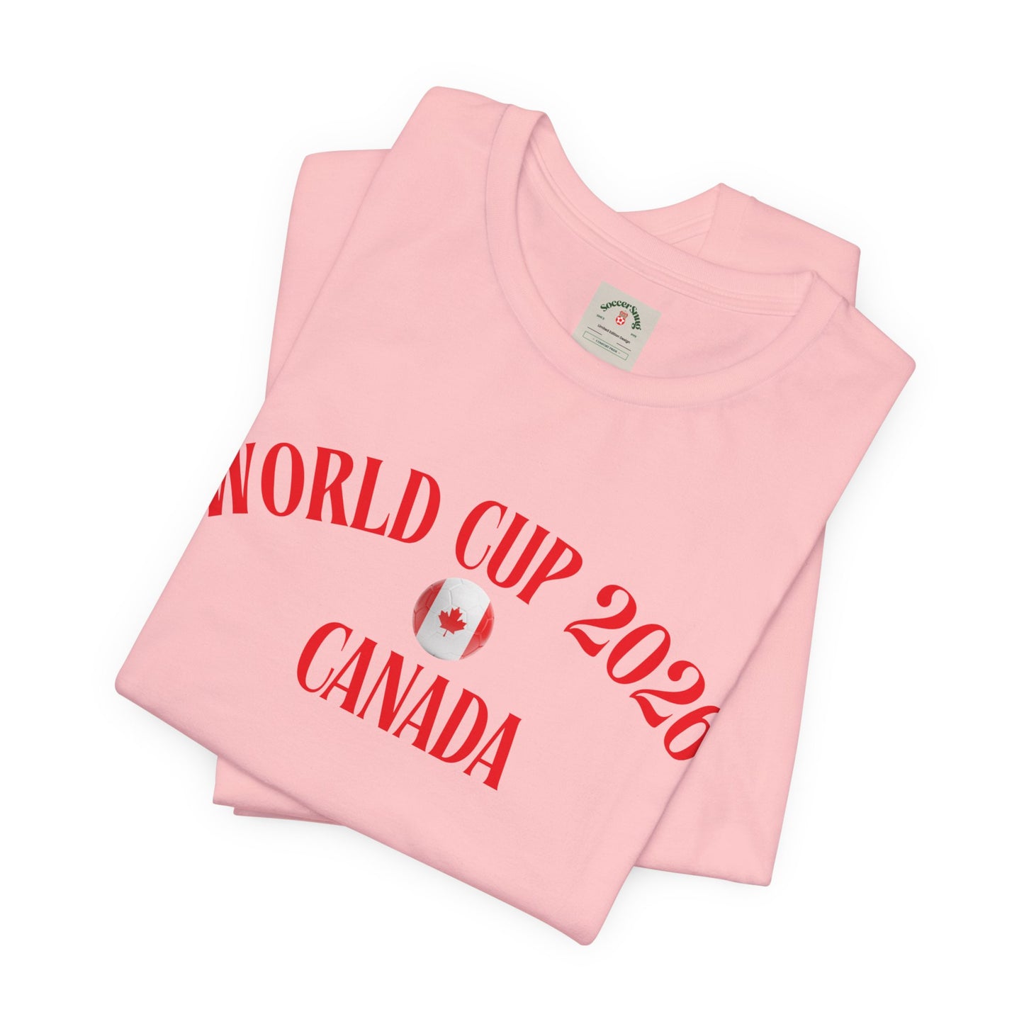World Cup 2026 Canada T-Shirt — Canadian Soccer Fan Tee
