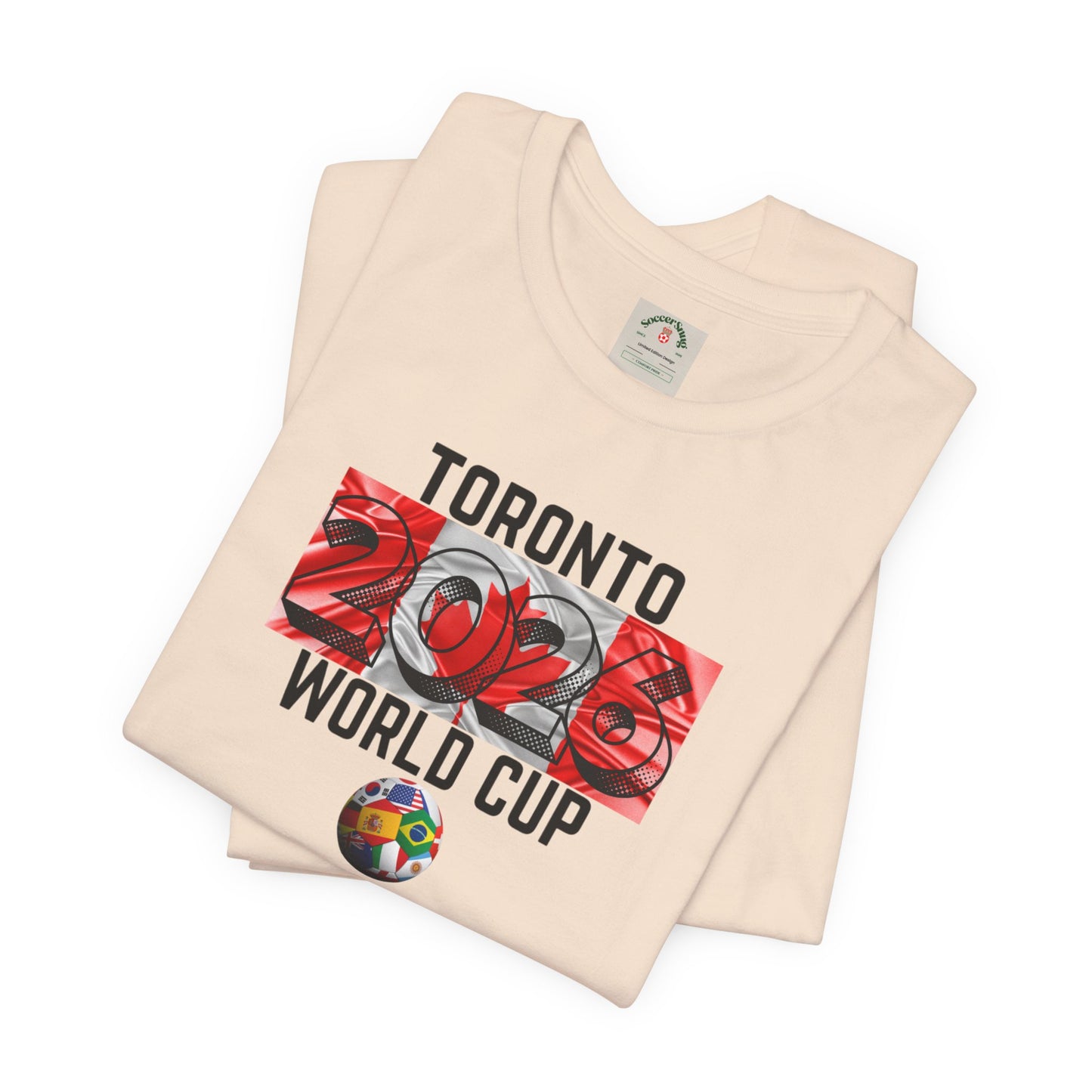 Toronto World Cup 2026 Host Unisex Cotton Crew Tee